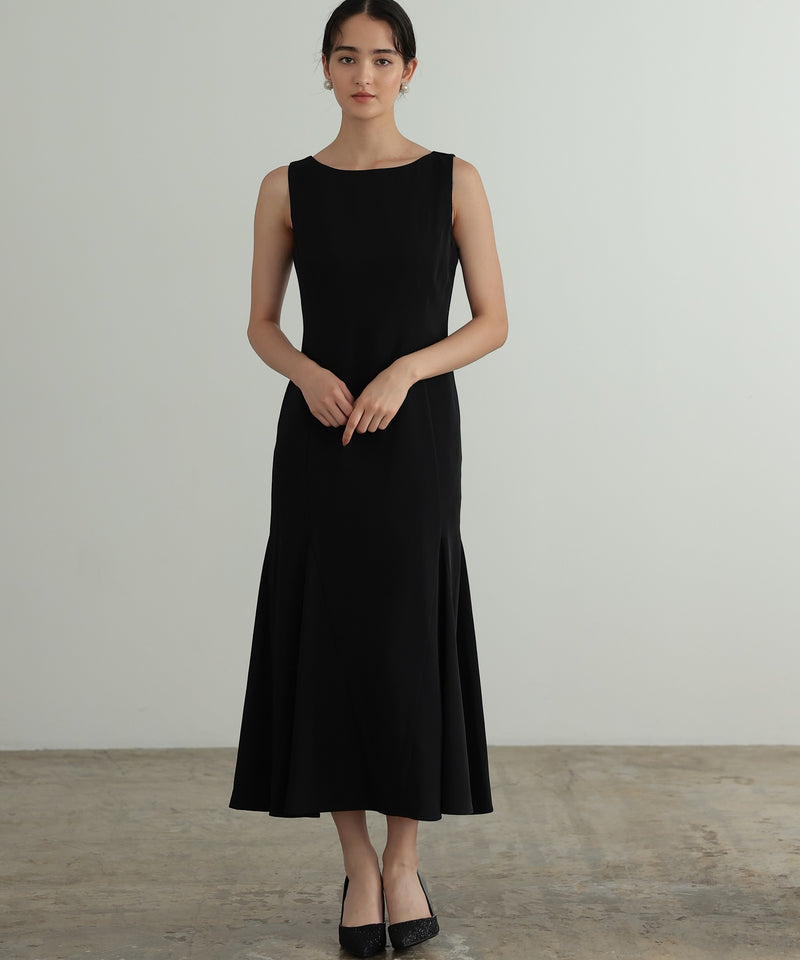 チュールフリル ジレ付き２点セットドレス 結婚式 パーティー オケージョンドレス(S,M)50241