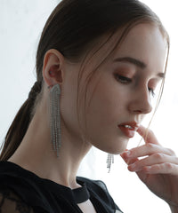 ロングビジューピアス 50221