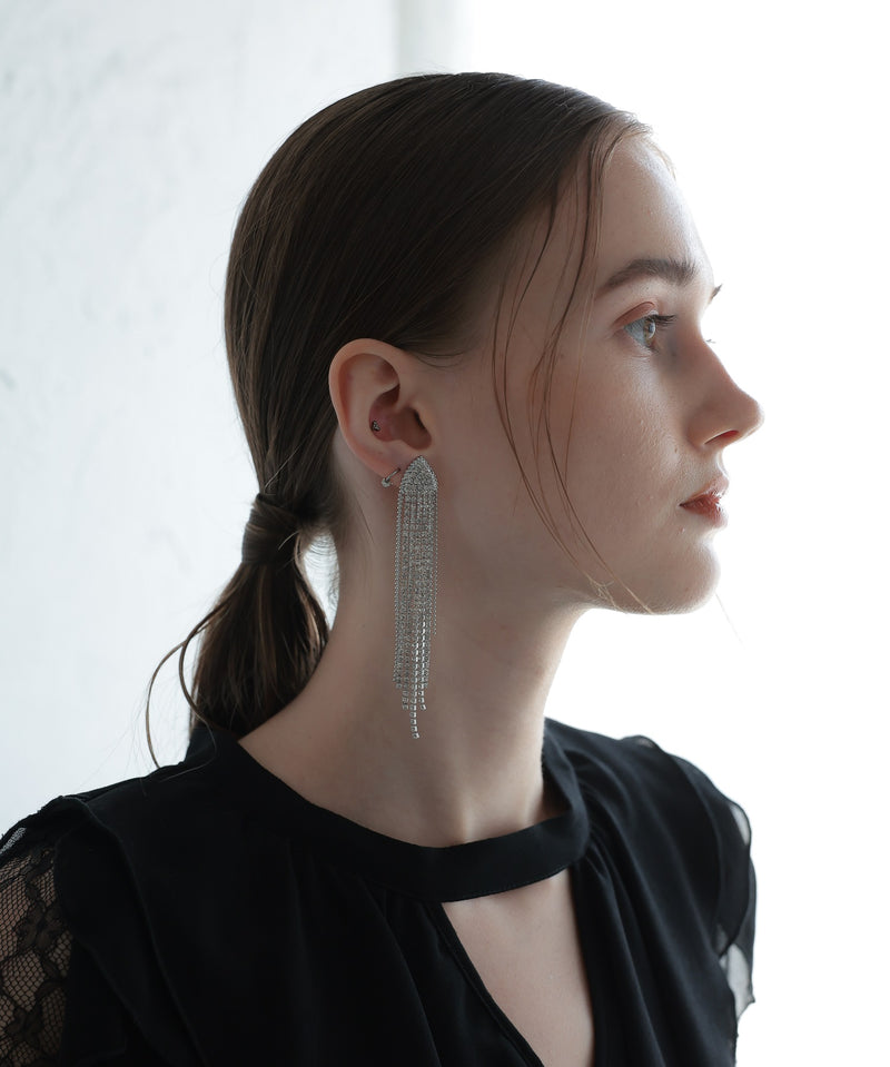 ロングビジューピアス 50221