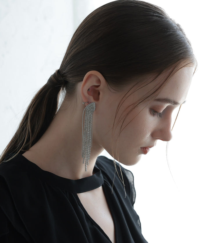 ロングビジューピアス 50221