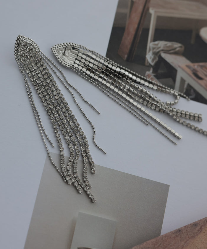 ロングビジューピアス 50221
