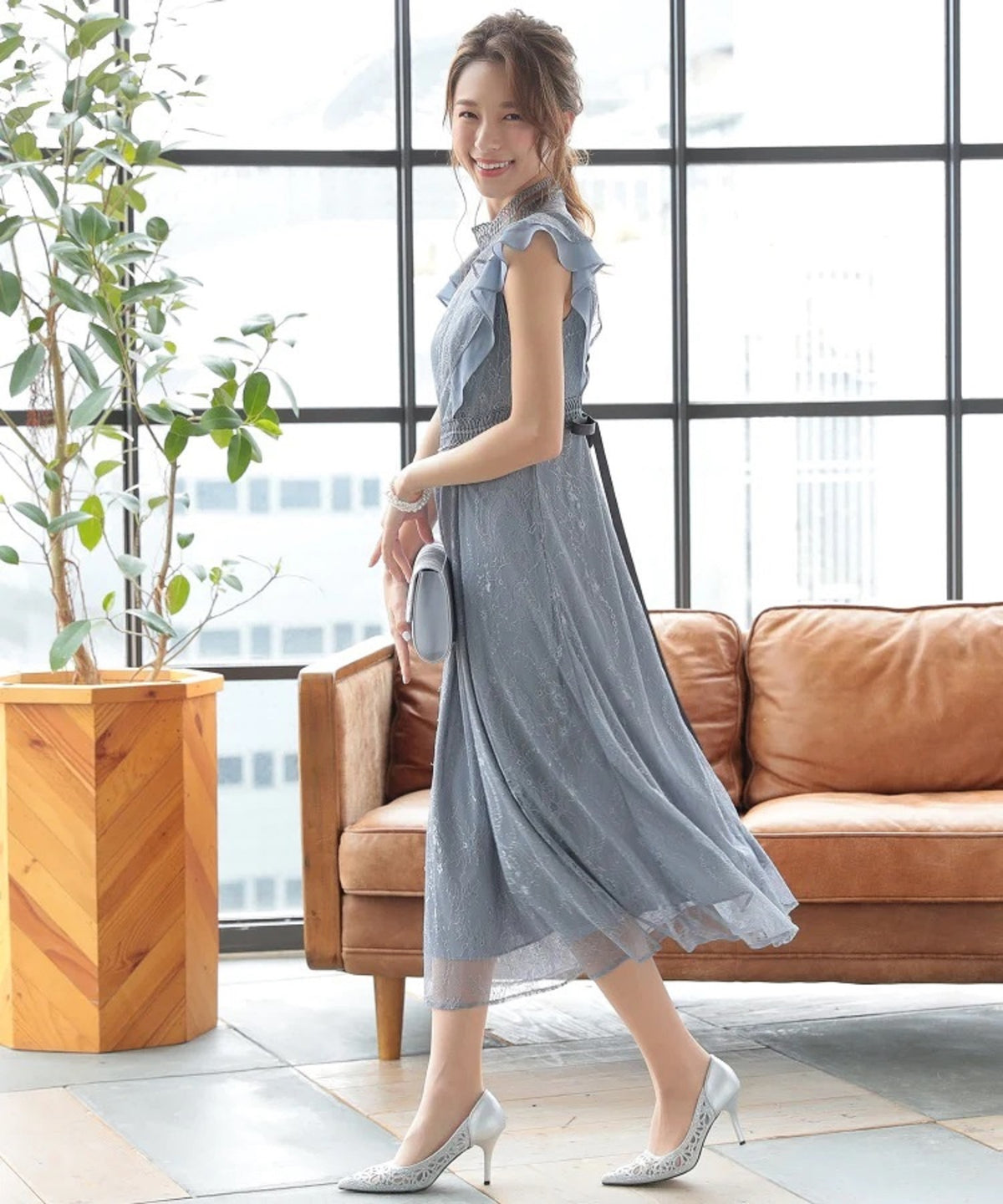 レース ラインストーン パーティ 結婚式 二次会 パンプス.50070